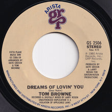 画像をギャラリービューアに読み込む, Tom Browne - Funkin' For Jamaica (N.Y.) / Dreams Of Lovin' You (7 inch Record / Used)