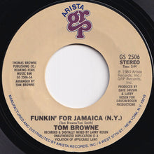 画像をギャラリービューアに読み込む, Tom Browne - Funkin' For Jamaica (N.Y.) / Dreams Of Lovin' You (7 inch Record / Used)