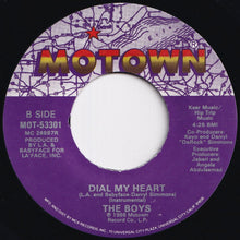 画像をギャラリービューアに読み込む, Boys - Dial My Heart / (Instrumental) (7 inch Record / Used)