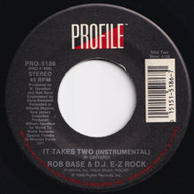 画像をギャラリービューアに読み込む, Rob Base & D.J. E-Z Rock - It Takes Two / (Instrumental) (7 inch Record / Used)