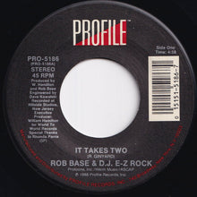 画像をギャラリービューアに読み込む, Rob Base & D.J. E-Z Rock - It Takes Two / (Instrumental) (7 inch Record / Used)
