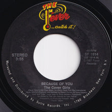 画像をギャラリービューアに読み込む, Cover Girls - Because Of You / (Percapella Version) (7 inch Record / Used)