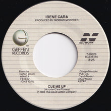 Load image into Gallery viewer, Irene Cara - Breakdance / Cue Me Up (7 inch Record / Used)