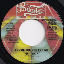 画像をギャラリービューアに読み込む, D-Train - You're The One For Me / (Instrumental) (7 inch Record / Used)