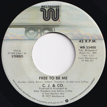 画像をギャラリービューアに読み込む, C.J. & Co - Devil's Gun / Free To Be Me (7 inch Record / Used)