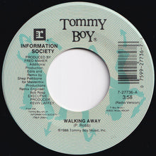 画像をギャラリービューアに読み込む, Information Society - Walking Away (Radio Version) / Make It Funkier (Extended Version) (7 inch Record / Used)