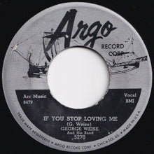 画像をギャラリービューアに読み込む, George Weise And His Band - Married Then For Life / If You Stop Loving Me (7 inch Record / Used)