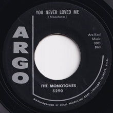 画像をギャラリービューアに読み込む, Monotones - Book Of Love / You Never Loved Me (7 inch Record / Used)