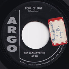 画像をギャラリービューアに読み込む, Monotones - Book Of Love / You Never Loved Me (7 inch Record / Used)