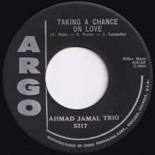 画像をギャラリービューアに読み込む, Ahmad Jamal Trio - Secret Love / Taking A Chance On Love (7 inch Record / Used)