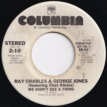 Load image into Gallery viewer, Ray Charles - We Didn't See A Thing / We Didn't See A Thing (7 inch Record / Used)