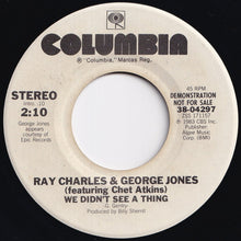 Load image into Gallery viewer, Ray Charles - We Didn't See A Thing / We Didn't See A Thing (7 inch Record / Used)