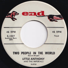 画像をギャラリービューアに読み込む, Little Anthony And The Imperials - Tears On My Pillow / Two People In The World (7 inch Record / Used)