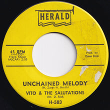 Load image into Gallery viewer, Vito & The Salutations - Unchained Melody / Hey, Hey, Baby (7 inch Record / Used)