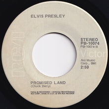 画像をギャラリービューアに読み込む, Elvis Presley - It's Midnight / Promised Land (7 inch Record / Used)