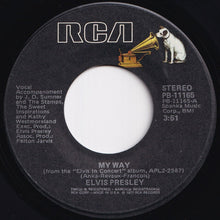 画像をギャラリービューアに読み込む, Elvis Presley - My Way / America (7 inch Record / Used)