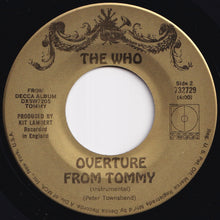 画像をギャラリービューアに読み込む, Who - See Me, Feel Me / Overture From Tommy (Instrumental) (7 inch Record / Used)