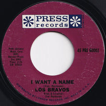 画像をギャラリービューアに読み込む, Los Bravos - Black Is Black / I Want A Name (7 inch Record / Used)