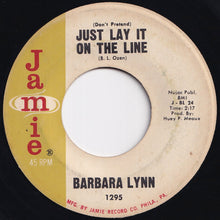 Load image into Gallery viewer, Barbara Lynn - (Don't Pretend) Lay It On The Line / Careless Hands (7 inch Record / Used)