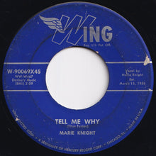 画像をギャラリービューアに読み込む, Marie Knight - As Long As I Love / Tell Me Why (7 inch Record / Used)