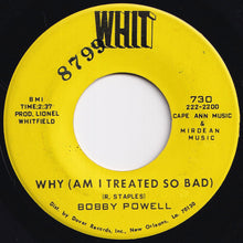 画像をギャラリービューアに読み込む, Bobby Powell - Why (Am I Treated So Bad) / Thank You (7 inch Record / Used)