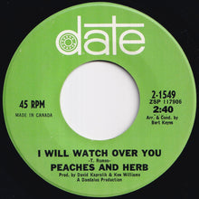 Load image into Gallery viewer, Peaches And Herb - Close Your Eyes / I Will Watch Over You (7 inch Record / Used)