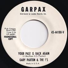 画像をギャラリービューアに読み込む, Gary Paxton & The ?'S - Two Hump, Dual Bump Camel Named Robert E. Lee / Your Past Is Back Again (7 inch Record / Used)