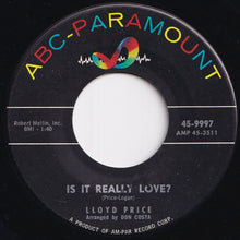 画像をギャラリービューアに読み込む, Lloyd Price - Where Were You (On Our Wedding Day)? / Is It Really Love? (7 inch Record / Used)