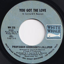 画像をギャラリービューアに読み込む, Professor Morrison's Lollipop - You Got The Love / Gypsy Lady (7 inch Record / Used)
