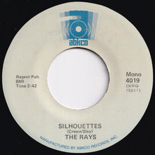 画像をギャラリービューアに読み込む, Rays - Silhouettes / Daddy Cool (7 inch Record / Used)