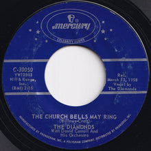 画像をギャラリービューアに読み込む, Diamonds - Little Darlin' / The Church Bells May Ring (7 inch Record / Used)
