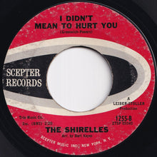 画像をギャラリービューアに読み込む, Shirelles - Don't Say Goodnight And Mean Goodbye / I Didn't Mean To Hurt You (7 inch Record / Used)