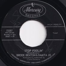 画像をギャラリービューアに読み込む, Brook Benton, Damita Jo - Stop Foolin / Baby, You've Got It Made (7 inch Record / Used)