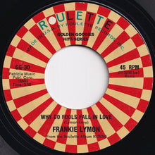 Load image into Gallery viewer, Frankie Lymon - Why Do Fools Fall In Love / I'm Not A Juvenile Delinquent (7 inch Record / Used)
