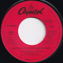 画像をギャラリービューアに読み込む, Natalie Cole, Peabo Bryson - What You Won't Do For Love / Your Lonely Heart (7 inch Record / Used)