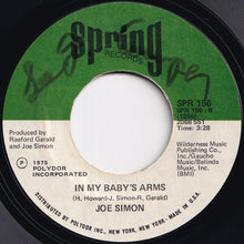 Load image into Gallery viewer, Joe Simon - Get Down, Get Down (Get On The Floor) / In My Baby's Arms (7 inch Record / Used)