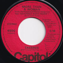 画像をギャラリービューアに読み込む, Tavares - More Than A Woman / Keep In Touch (7 inch Record / Used)