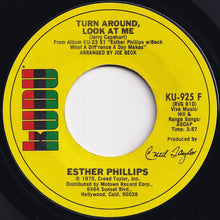 画像をギャラリービューアに読み込む, Esther Phillips - What A Diff'rence A Day Makes / Turn Around, Look At Me (7 inch Record / Used)