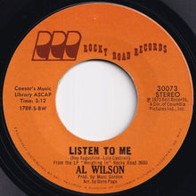 Load image into Gallery viewer, Al Wilson - Show And Tell / Listen To Me (7 inch Record / Used)