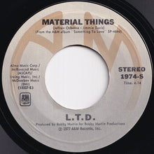 画像をギャラリービューアに読み込む, L.T.D. - (Every Time I Turn Around) Back In Love Again / Material Things (7 inch Record / Used)