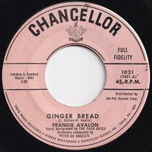 画像をギャラリービューアに読み込む, Frankie Avalon - Ginger Bread / Blue Betty (7 inch Record / Used)