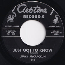 画像をギャラリービューアに読み込む, Jimmy McCracklin - The Drag / Just Got To Know (7 inch Record / Used)