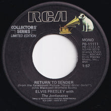 画像をギャラリービューアに読み込む, Elvis Presley - Return To Sender / Where Do You Come From (7 inch Record / Used)