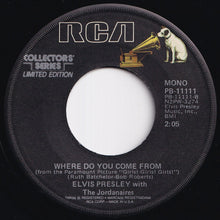 画像をギャラリービューアに読み込む, Elvis Presley - Return To Sender / Where Do You Come From (7 inch Record / Used)