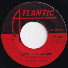 画像をギャラリービューアに読み込む, LaVern Baker - Must I Cry Again / No Love So True (7 inch Record / Used)