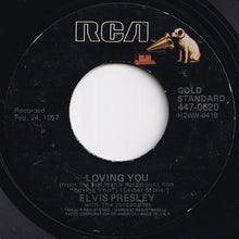 画像をギャラリービューアに読み込む, Elvis Presley - Loving You / (Let Me Be Your) Teddy Bear (7 inch Record / Used)