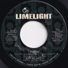 画像をギャラリービューアに読み込む, Art Blakey And The Jazz Messengers - Faith / One For Gamal (7 inch Record / Used)