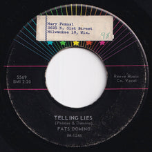 Load image into Gallery viewer, Fats Domino - Telling Lies / When The Saints Go Marching In (7 inch Record / Used)