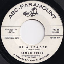 画像をギャラリービューアに読み込む, Lloyd Price - Be A Leader / 'Nother Fairy Tale (7 inch Record / Used)
