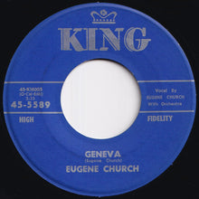 画像をギャラリービューアに読み込む, Eugene Church - That's All I Want / Geneva (7 inch Record / Used)
